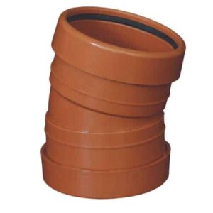 Aquaflow 160mm Double Socket 30° Bend