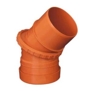 Aquaflow Adjustable Bend 110mm 0-45°