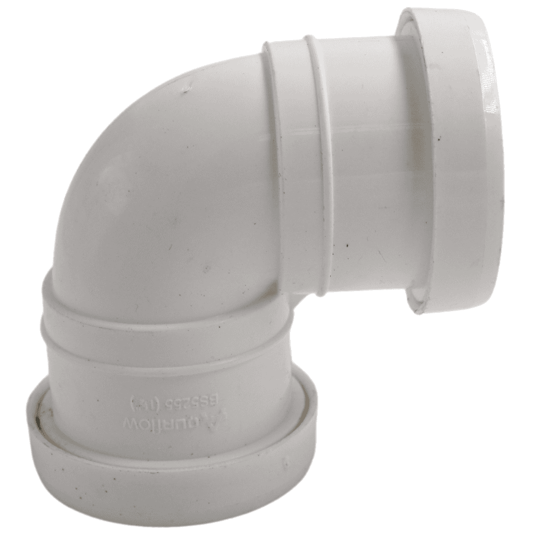 Aquaflow Push Fit 40mm Swept Bend 90° - Image 3