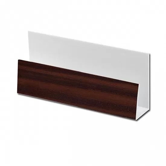 Mahogany Universal Channel for Shiplap Cladding