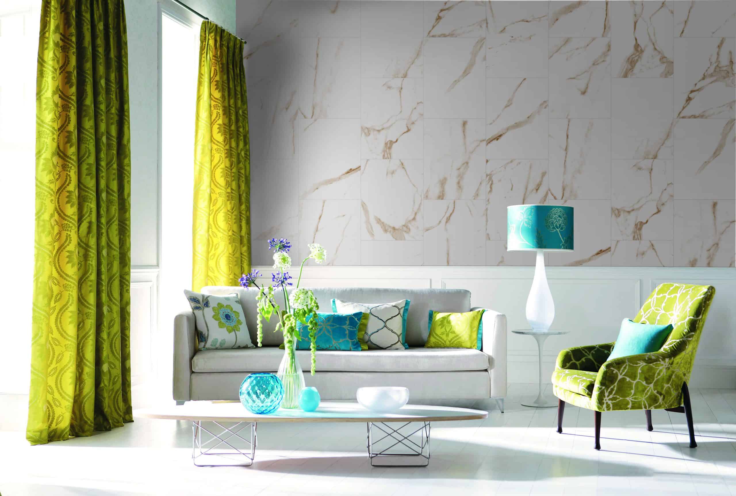 400mm Trezzano Black Wall Panels