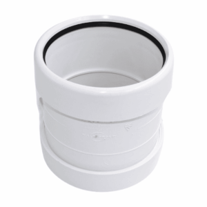 Aquaflow 110mm Push Fit Soil Pipe Double Socket Coupler