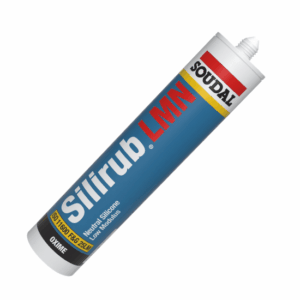 Soudal Silirub LMN Silicone Sealant 300ml - The Plastic Centre