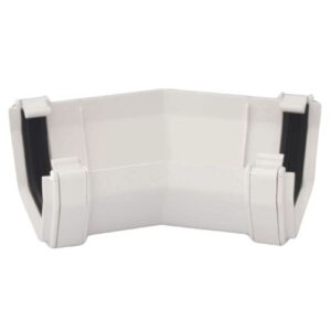 Square 150° Gutter Angle White