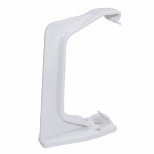 Square Gutter Fascia Bracket White