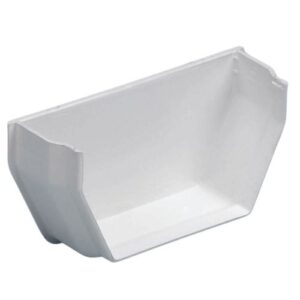 Square Internal Stop End White