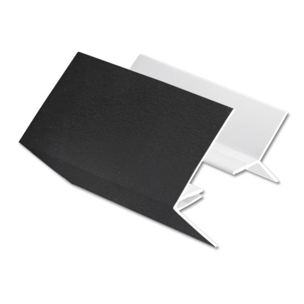 Black Shiplap Cladding External Corner Trim