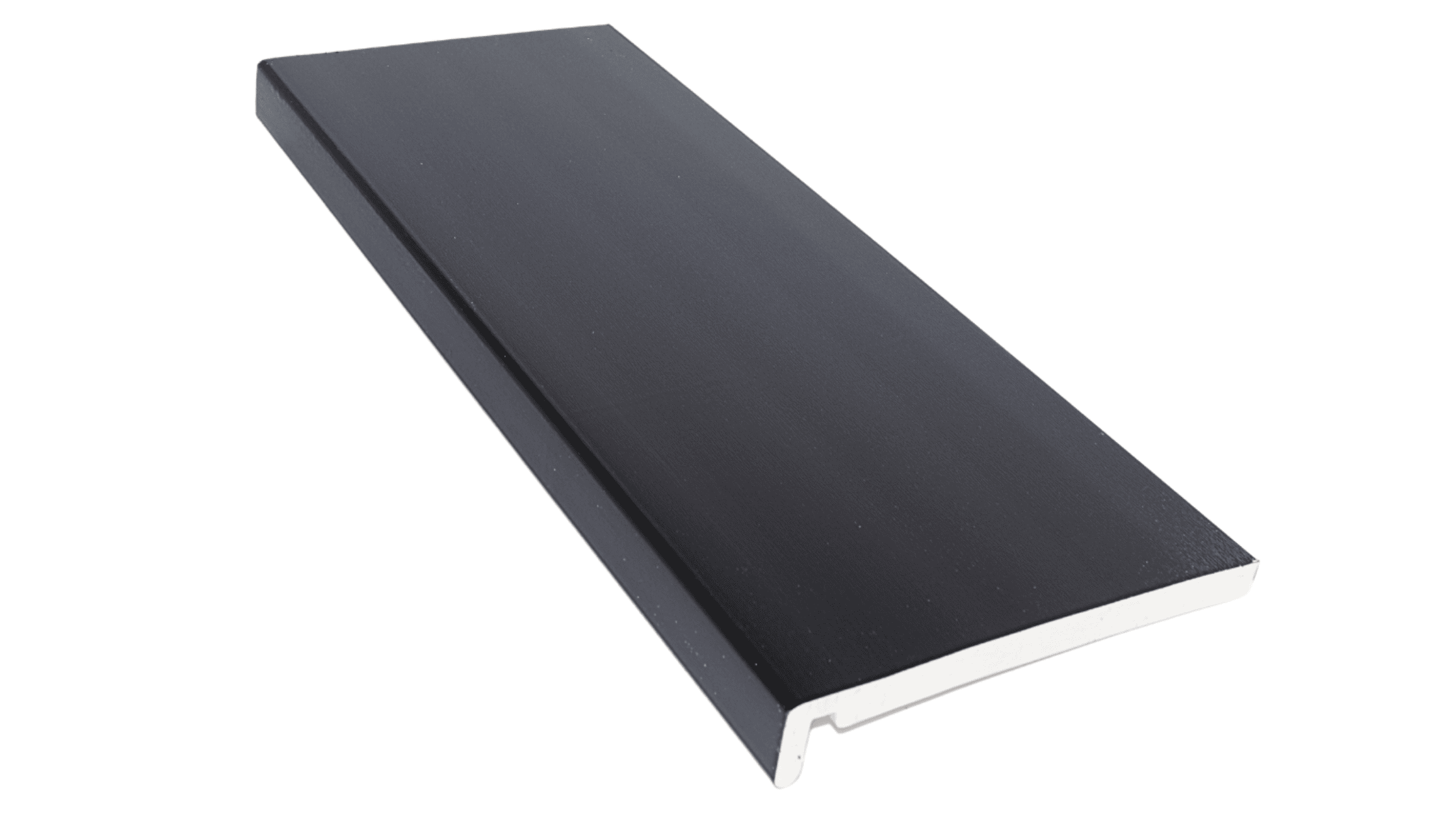 black fascia baord