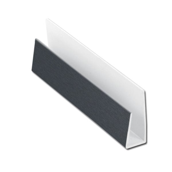 Aquacel Hollow Soffit Trims Anthracite Grey