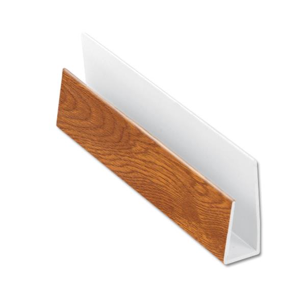 Aquacel Hollow Soffit Trims Golden Oak