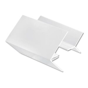 White Shiplap Cladding External Corner Trim