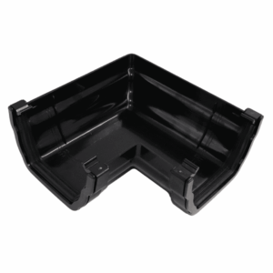 black krown 90 degree ogee gutter angle