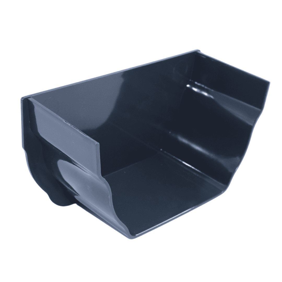 Aquaflow 125mm Krown Ogee Gutter Internal Stop End - Image 2