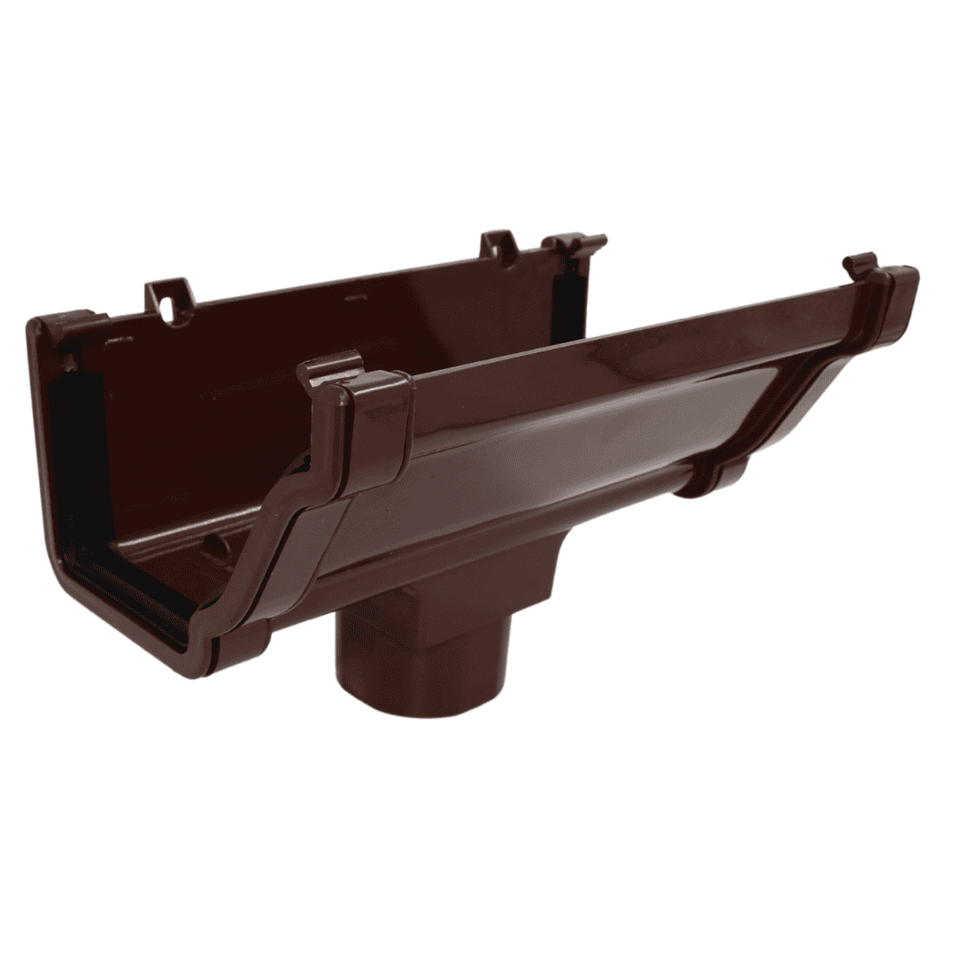brown Aquaflow 130mm Klassic Ogee Running Outlet
