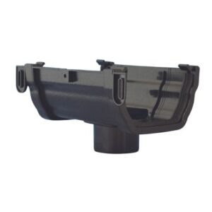 Aquaflow 114mm Ogee Cast Iron Effect Running Outlet