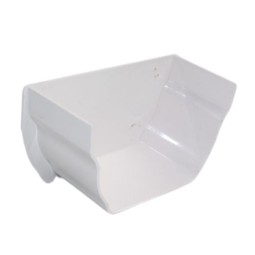Aquaflow 125mm Krown Internal Ogee Stop End White