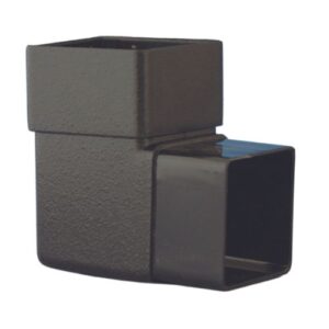 Aquaflow 65mm Cast Iron Effect 92.5° Square Downpipe Offset Bend
