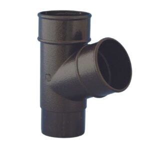 Aquaflow 68mm Cast Iron Effect Downpipe Y-Branch