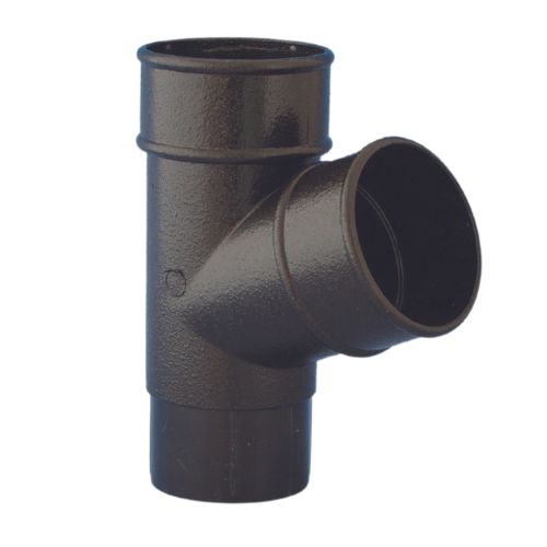 Aquaflow 68mm Cast Iron Effect Downpipe Y-Branch