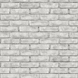 8mm Grey Brick Matt Tile Effect Wall Panels (Pack Of 4) - small | Plastic Centre