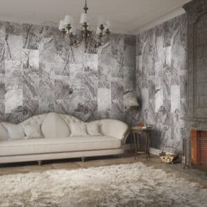 Trezzano Black Wall Panel Fitted in Living Space