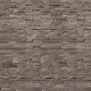 8mm Natural Stone Anthracite Brick Effect (Pack Of 4)