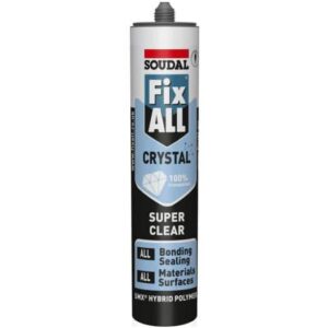 Soudal Fix All Sealant & Adhesive Crystal 290ml