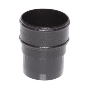 Aquaflow 68mm Cast Iron Effect Round Downpipe Socket