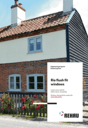 REHAU Rio Flush Fit Windows Brochure