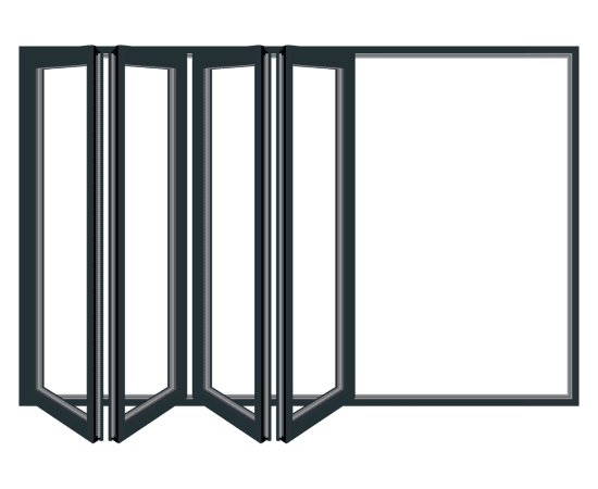Bi-Fold Doors - Aluminium and uPVC Doors - The Plastic Centre
