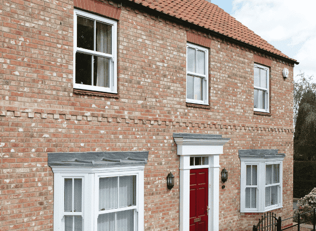 Rehau uPVC Sliding Sash Windows