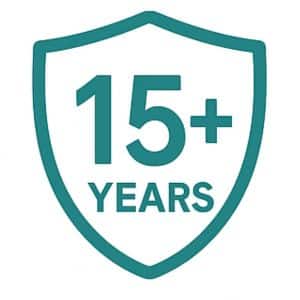 Up to 15 year guarantee