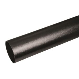 Aquaflow Cast Iron Round Guttering Downpipe - 68mm x Length 5.5m