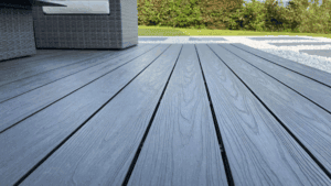 cleaning composite decking