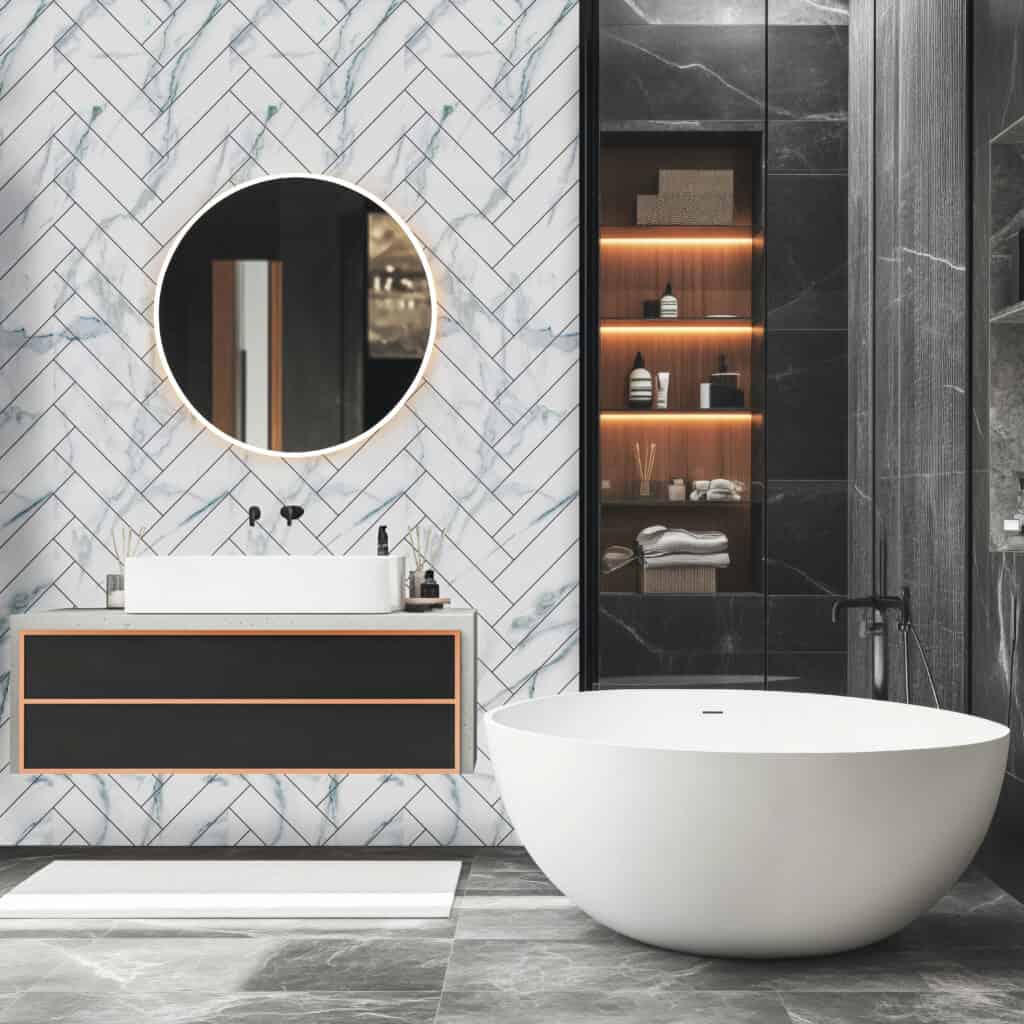 uPVC Bathroom Wall Panels