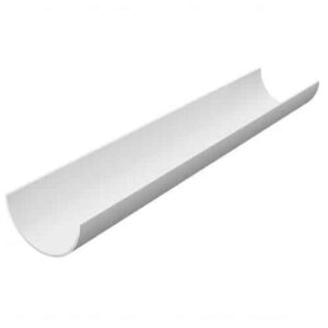 Aquaflow Half Round Plastic Gutter White