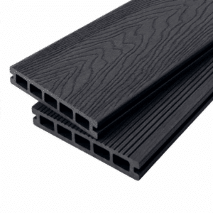 Black Composite Decking Boards 3.6m - The Plastic Centre