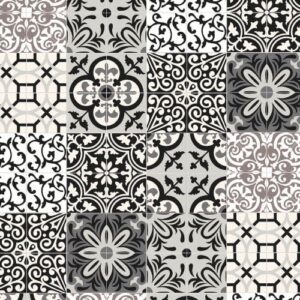 Duraklad Wall Panel 10mm x 1m x 2.4m Patchwork Black