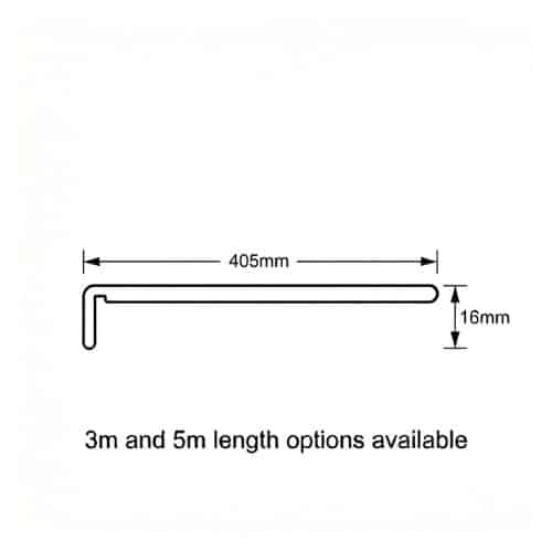 16 by 405 fascia board